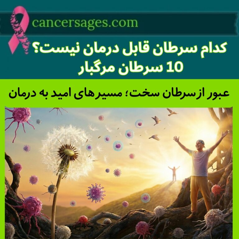 کدام سرطان قابل درمان نیست؟ | 10 سرطان مرگبار + درمان جدید 1 کدام سرطان قابل درمان نیست