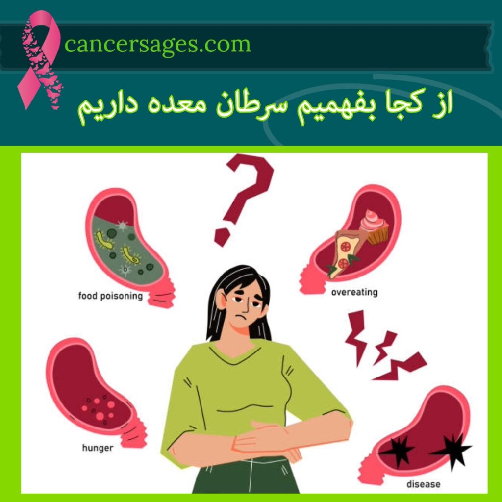 از کجا بفهمیم سرطان معده داریم